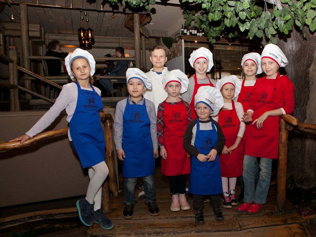 Детский кулинарный мастер-класс в ресторане На Мельнице