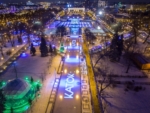 каток в парке Горького