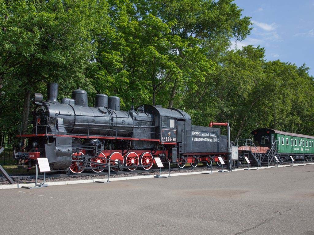 Музей победы восстановление Железнодорожной техники