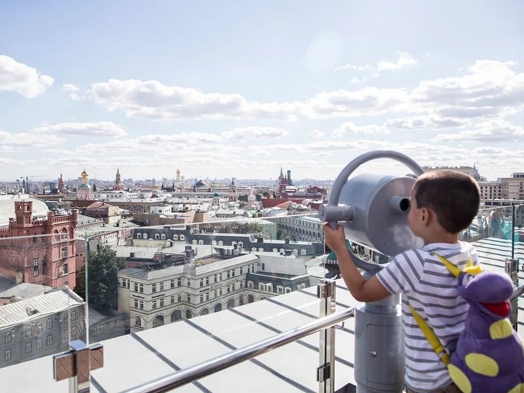 Смотровая площадка ЦДМ и Музей детства в Москве